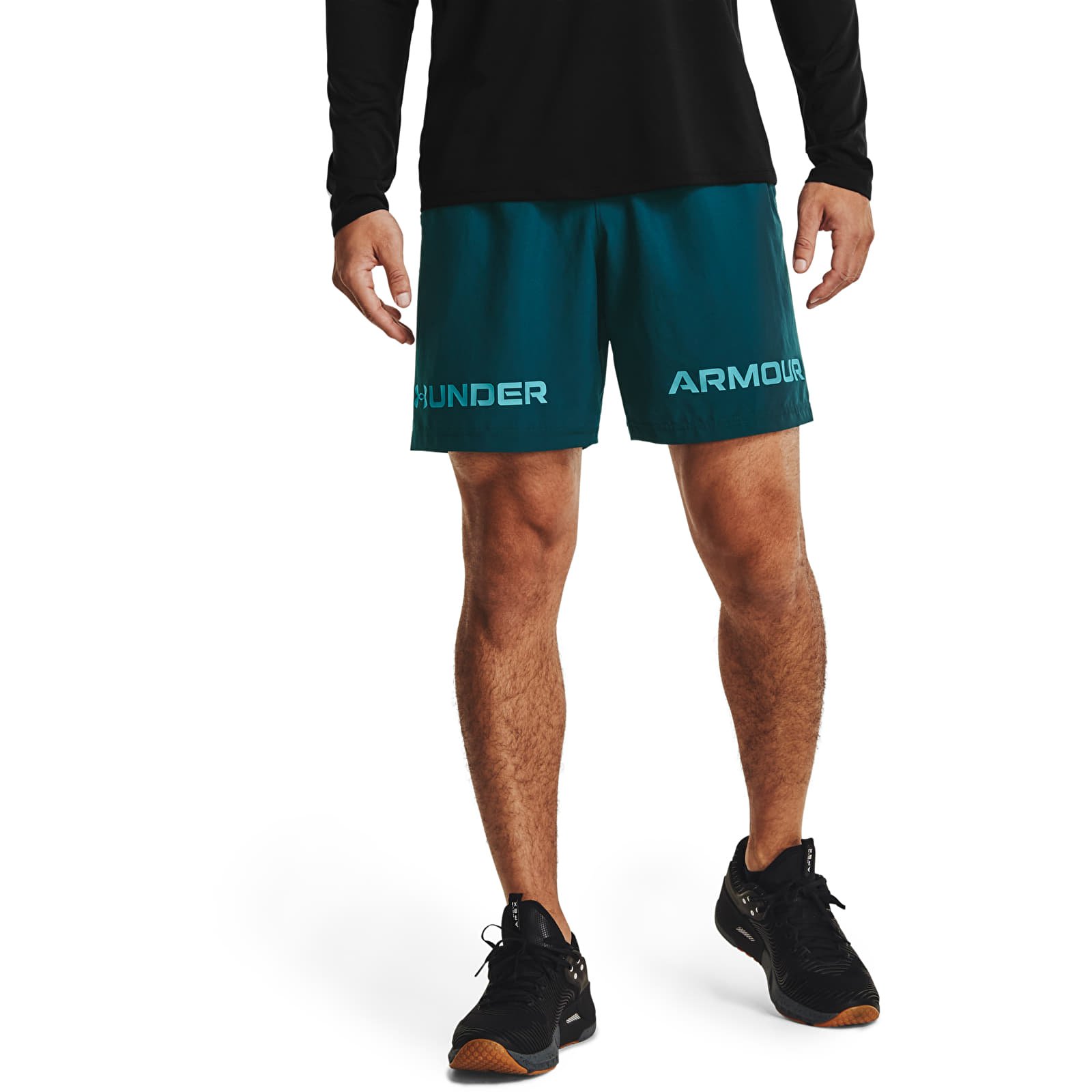 Rövidnadrágok Under Armour Woven Graphic Wm Shorts Blue