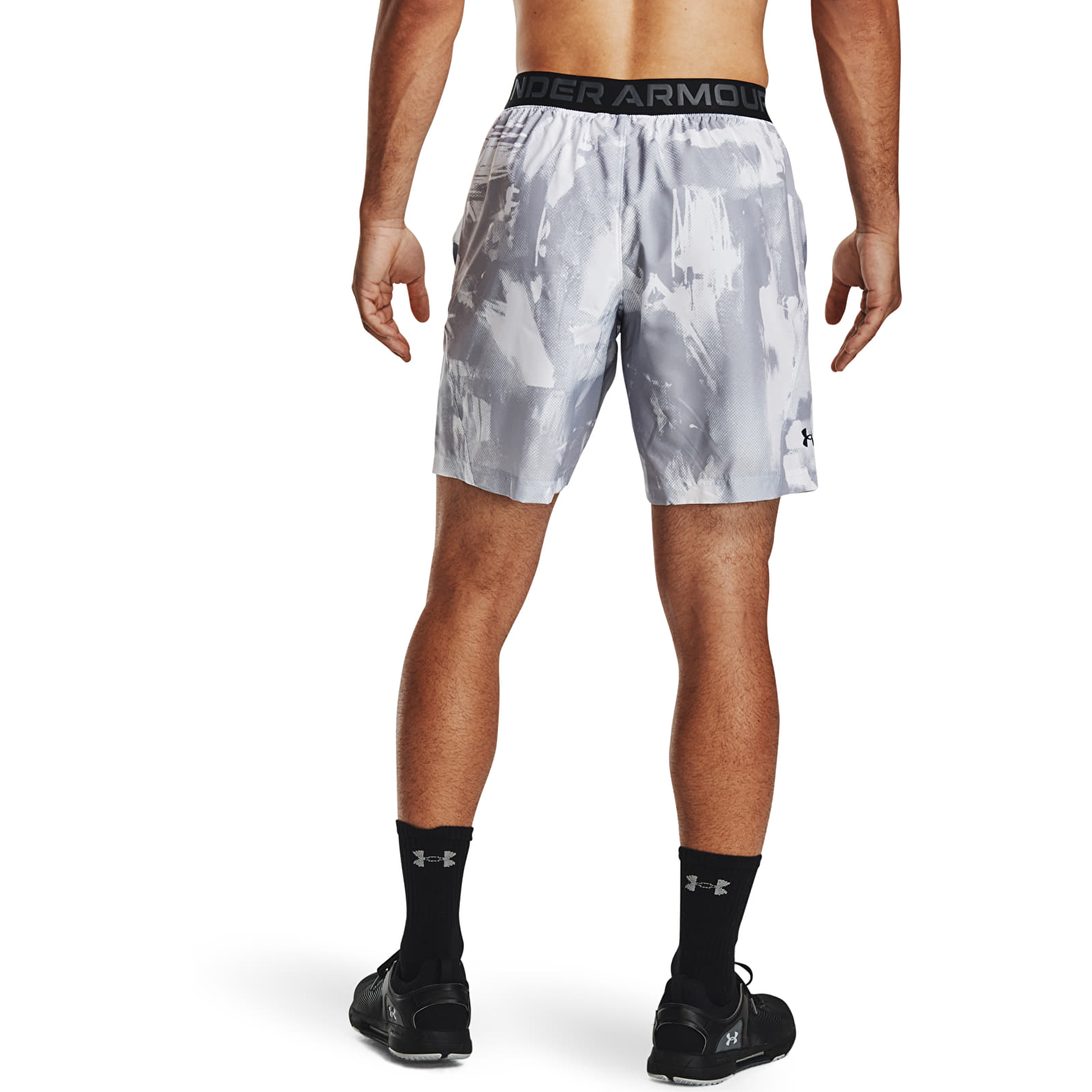 Šortai Under Armour Woven Adapt Shorts Grey