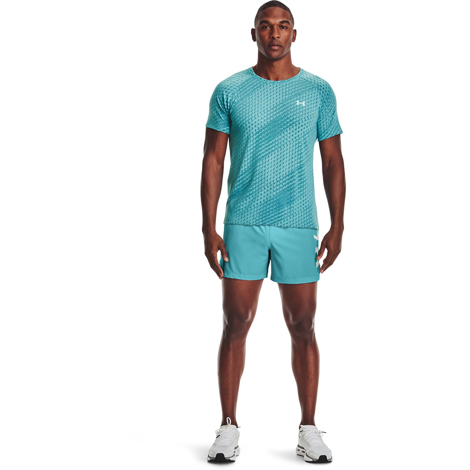 Marškinėliai Under Armour Streaker Runclipse Ss Blue