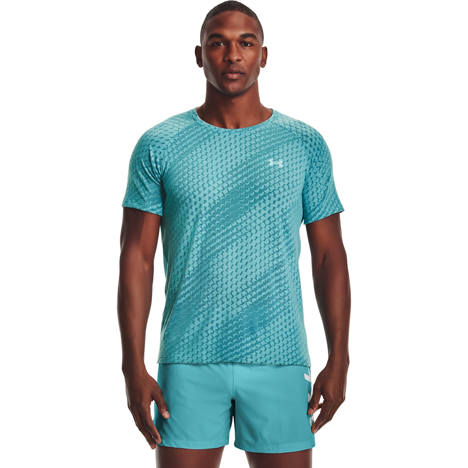 Marškinėliai Under Armour Streaker Runclipse Ss Blue