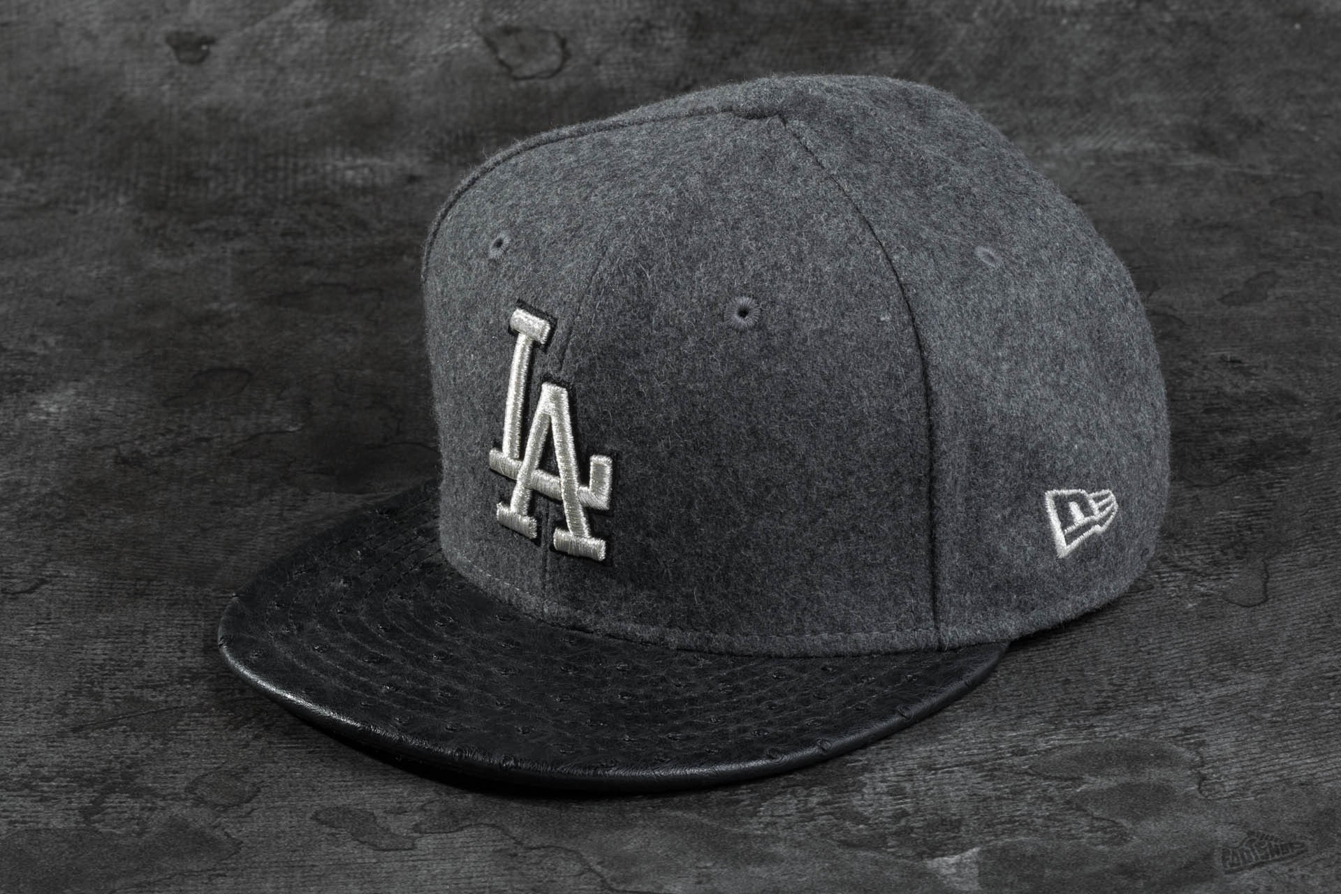 Caps New Era 59FIFTY Melton Metal LA Dodgers Grey/Black