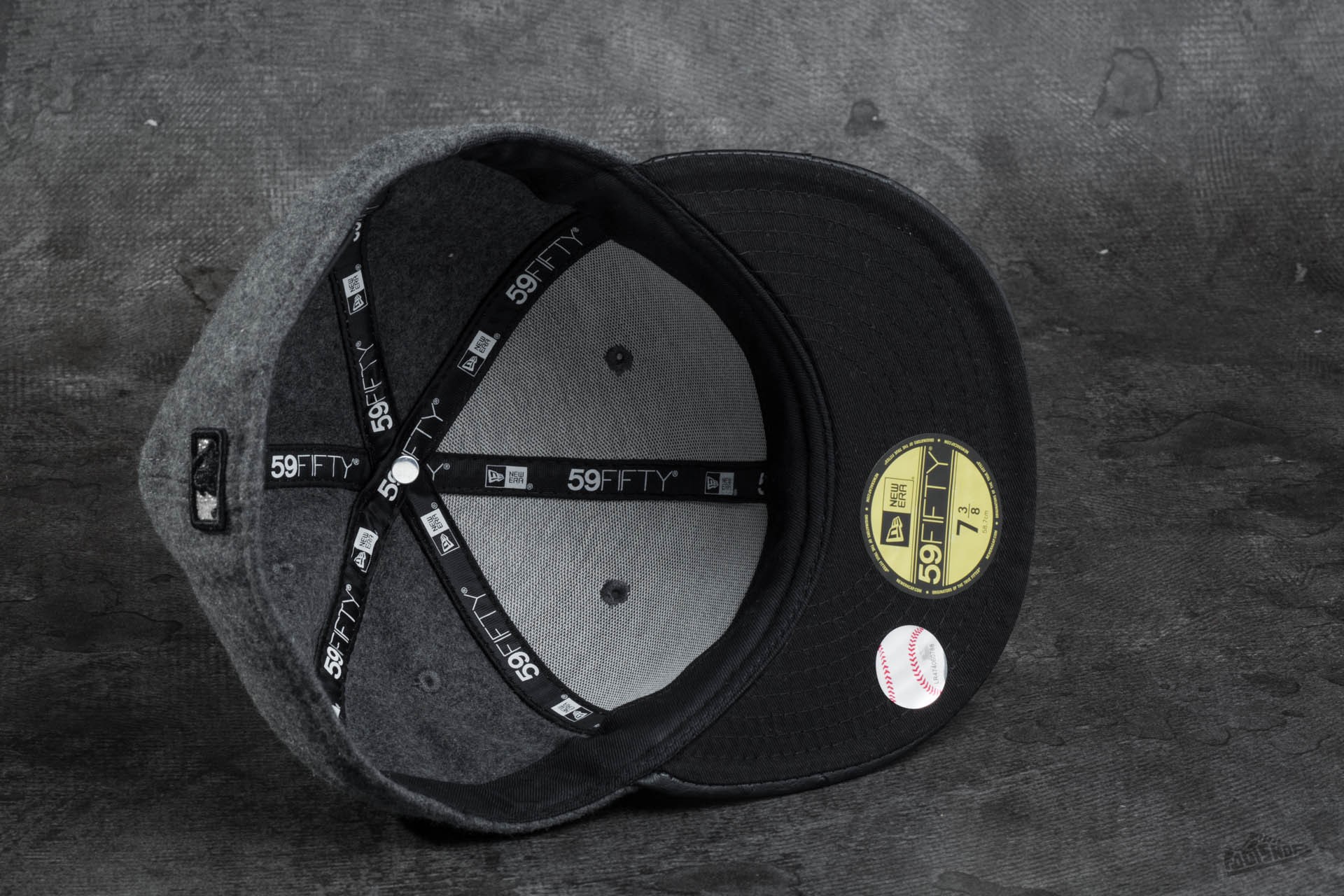 Caps New Era 59FIFTY Melton Metal LA Dodgers Grey/Black