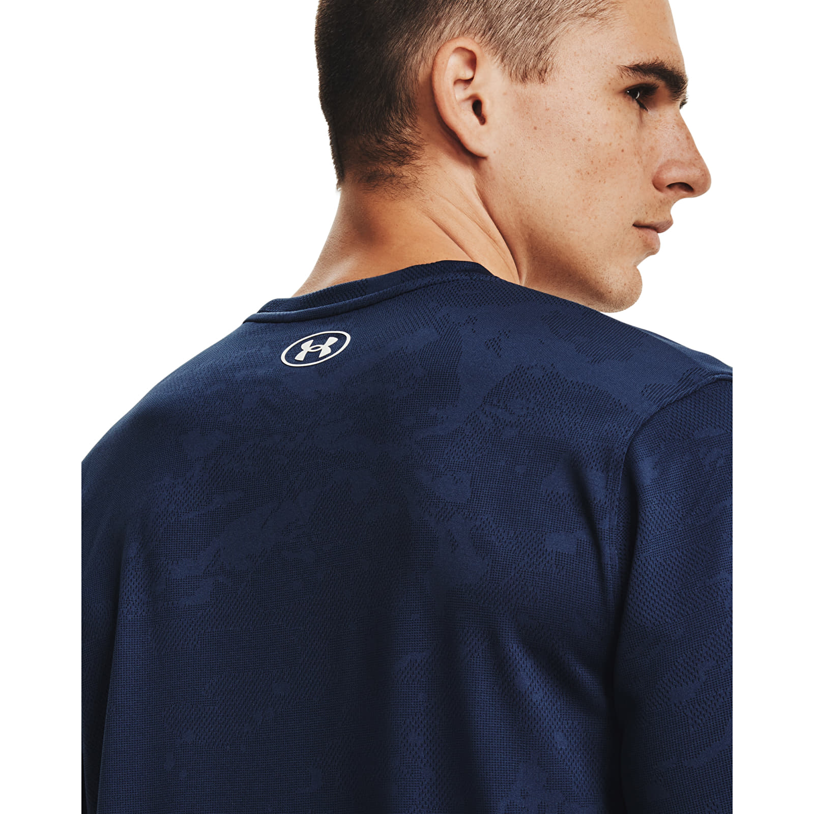 Pólók Under Armour Training Vent Camo Ss Navy