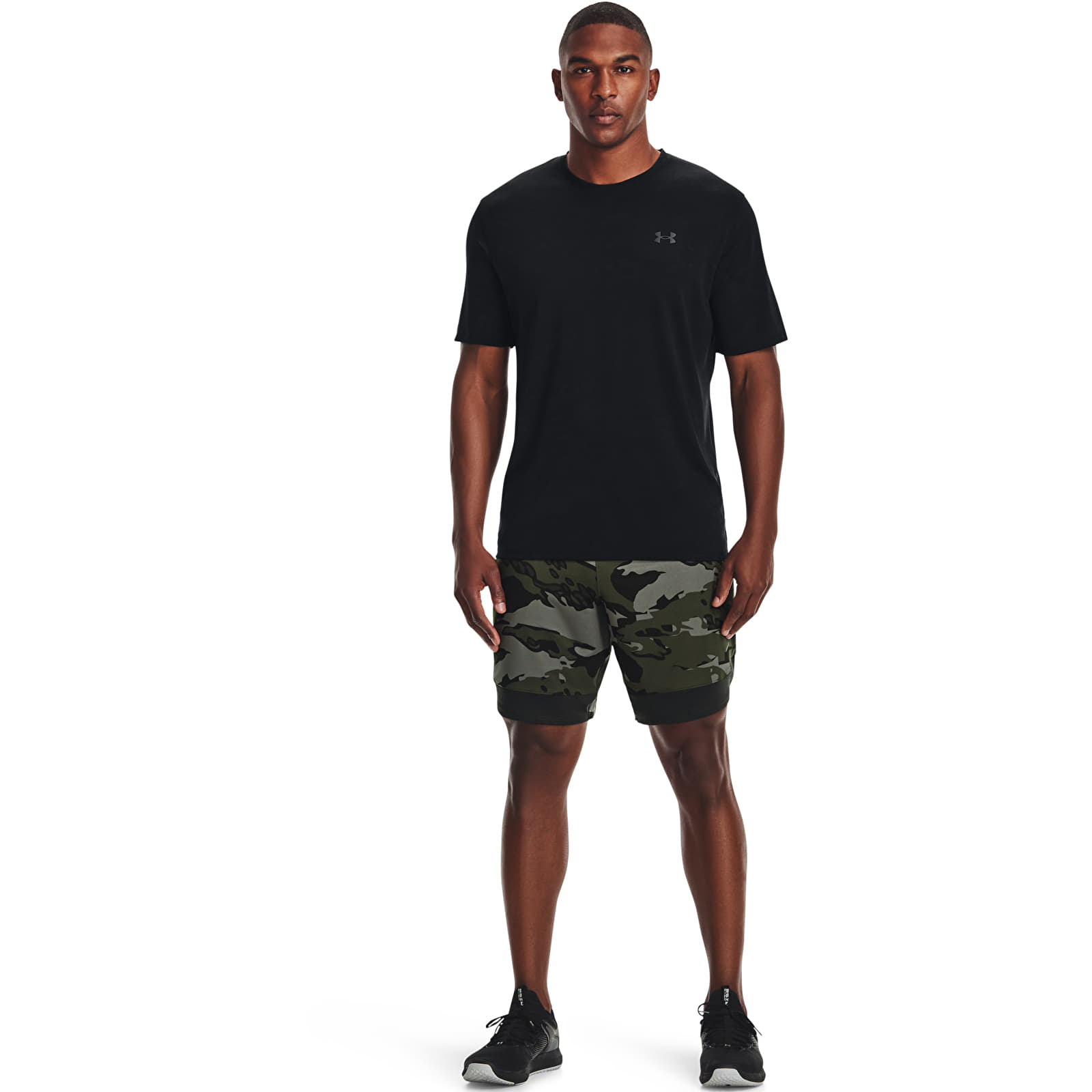Shorts Under Armour Train Stretch Camo Sts Green Footshop