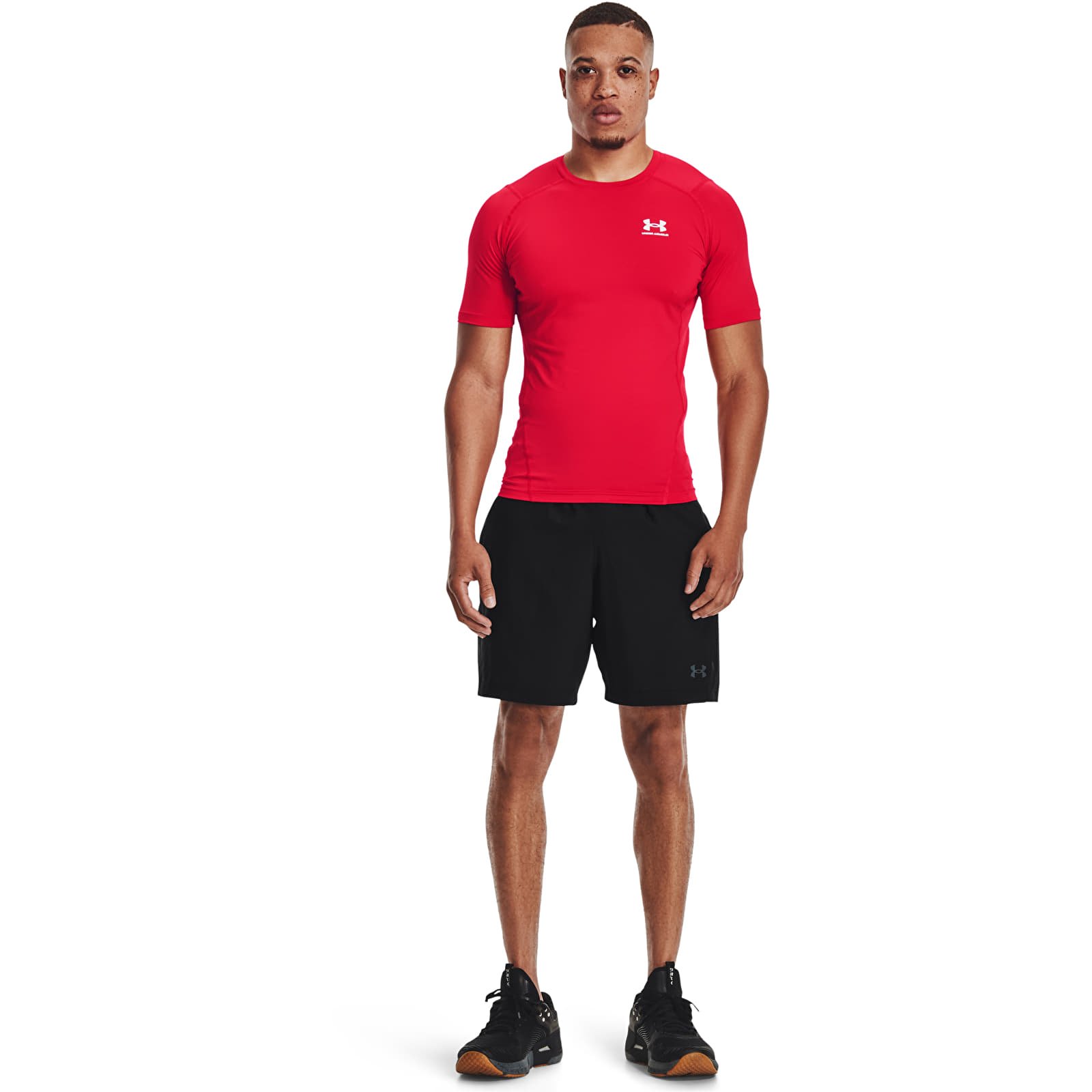 Футболки Under Armour Hg Armour Comp SS Red/ White