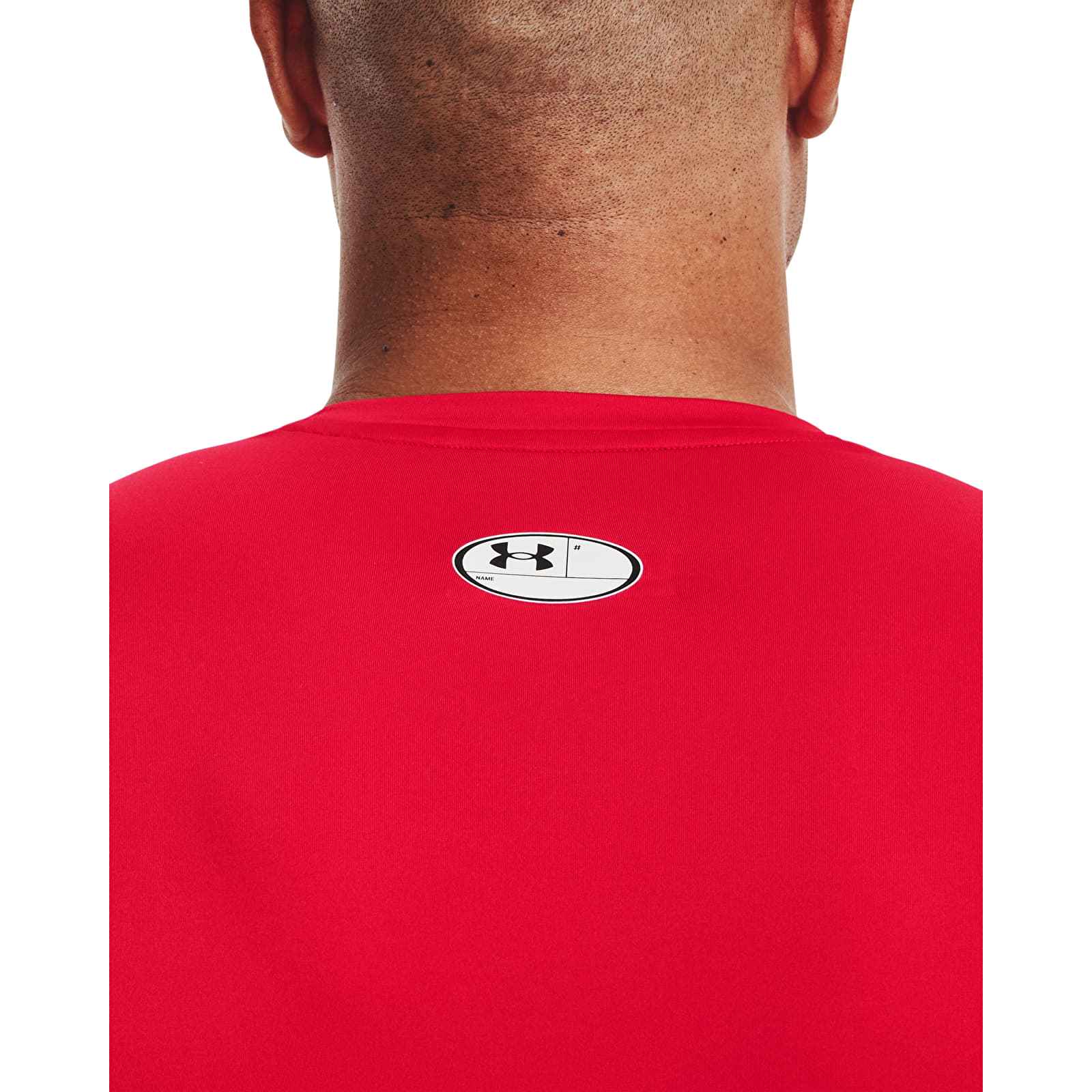 T-shirts  Under Armour Hg Armour Comp SS Red/ White