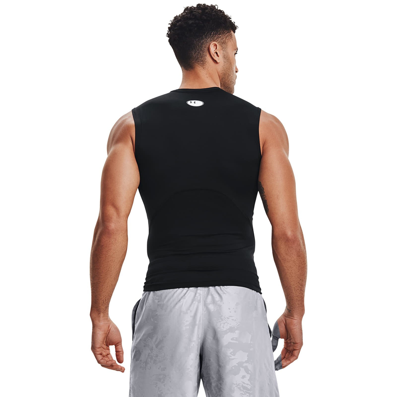 Tank top Under Armour Hg Armour Comp Sl Black/ White - 1 | YEO