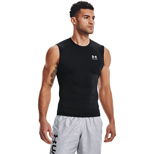Tank top Under Armour Hg Armour Comp Sl Black/ White