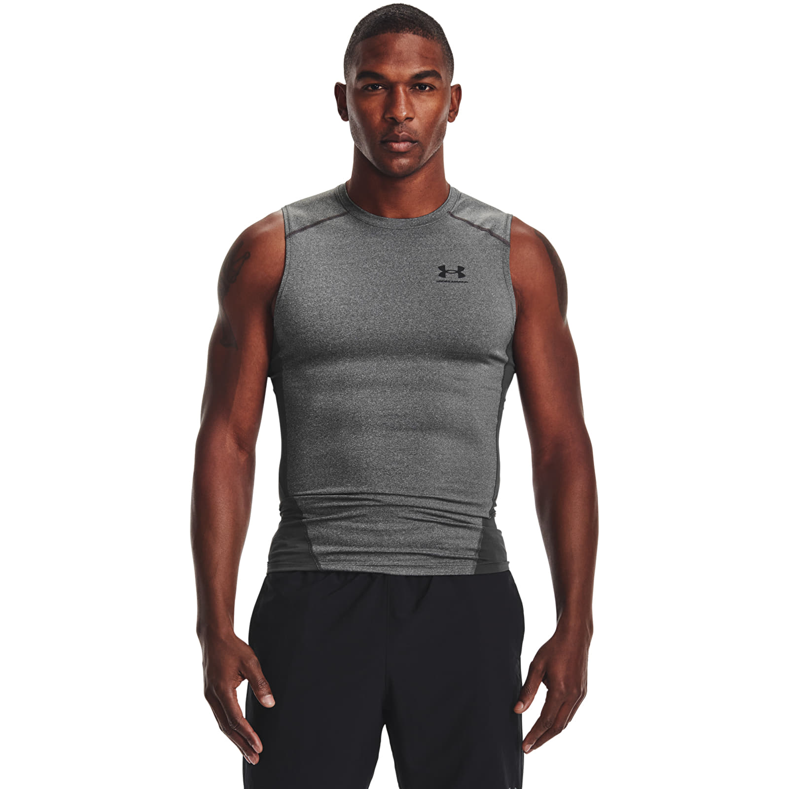 Vests Under Armour Hg Armour Comp Sl Carbon Heather/ Black