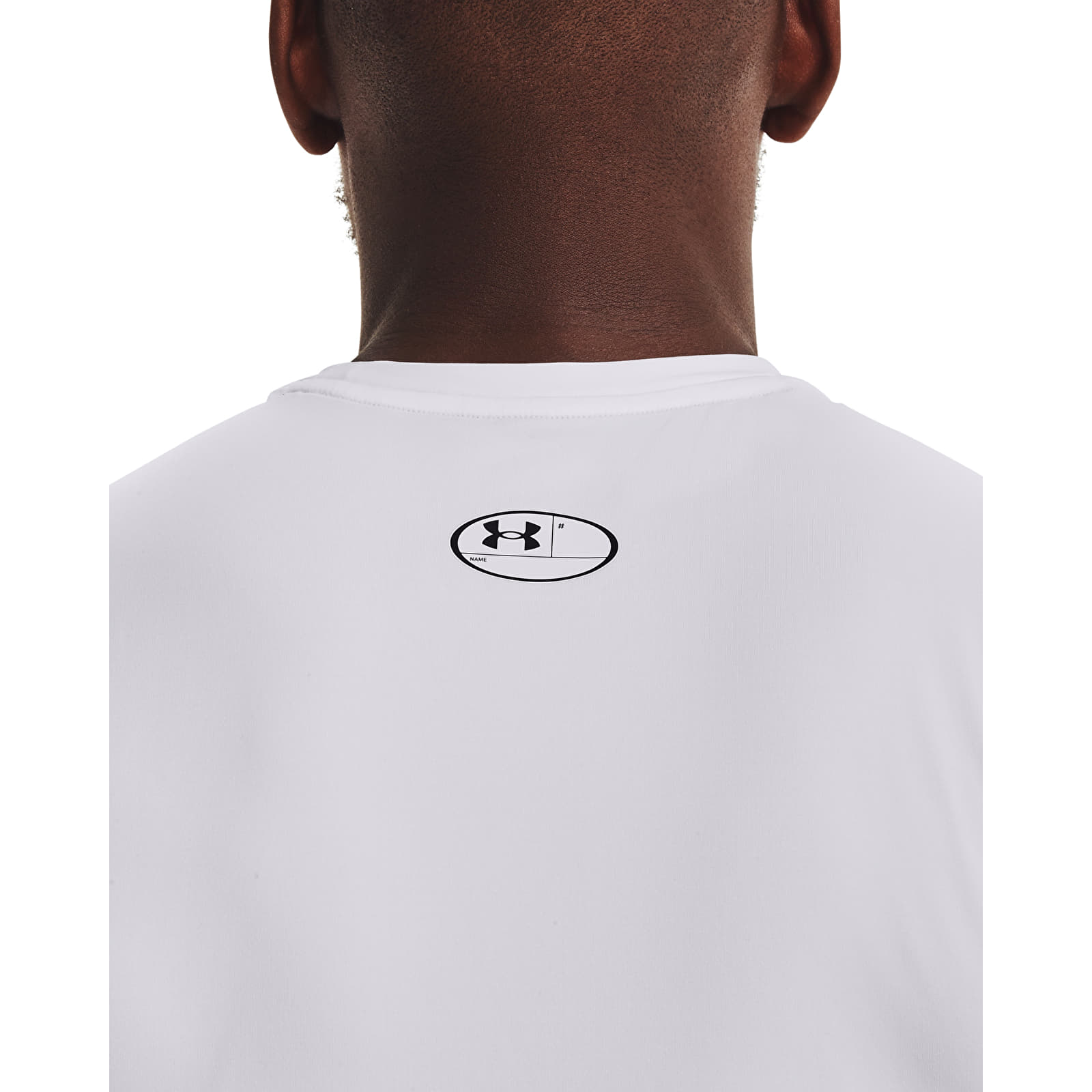 Tílka Under Armour Hg Armour Comp Sl White/ Black