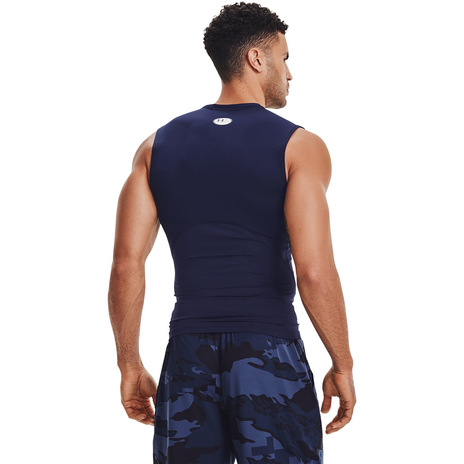 Vests Under Armour Hg Armour Comp Sl Midnight Navy/ White