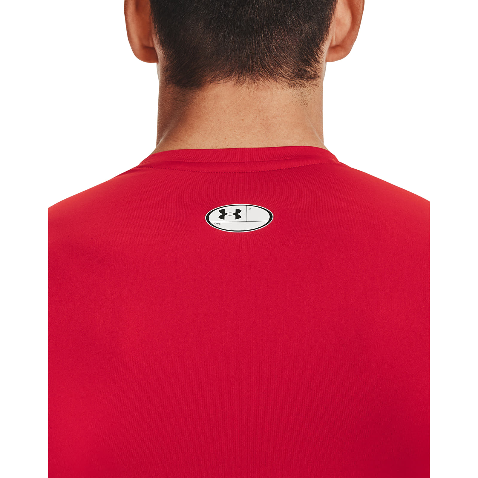 T-Shirts Under Armour Hg Armour Comp Ls Red