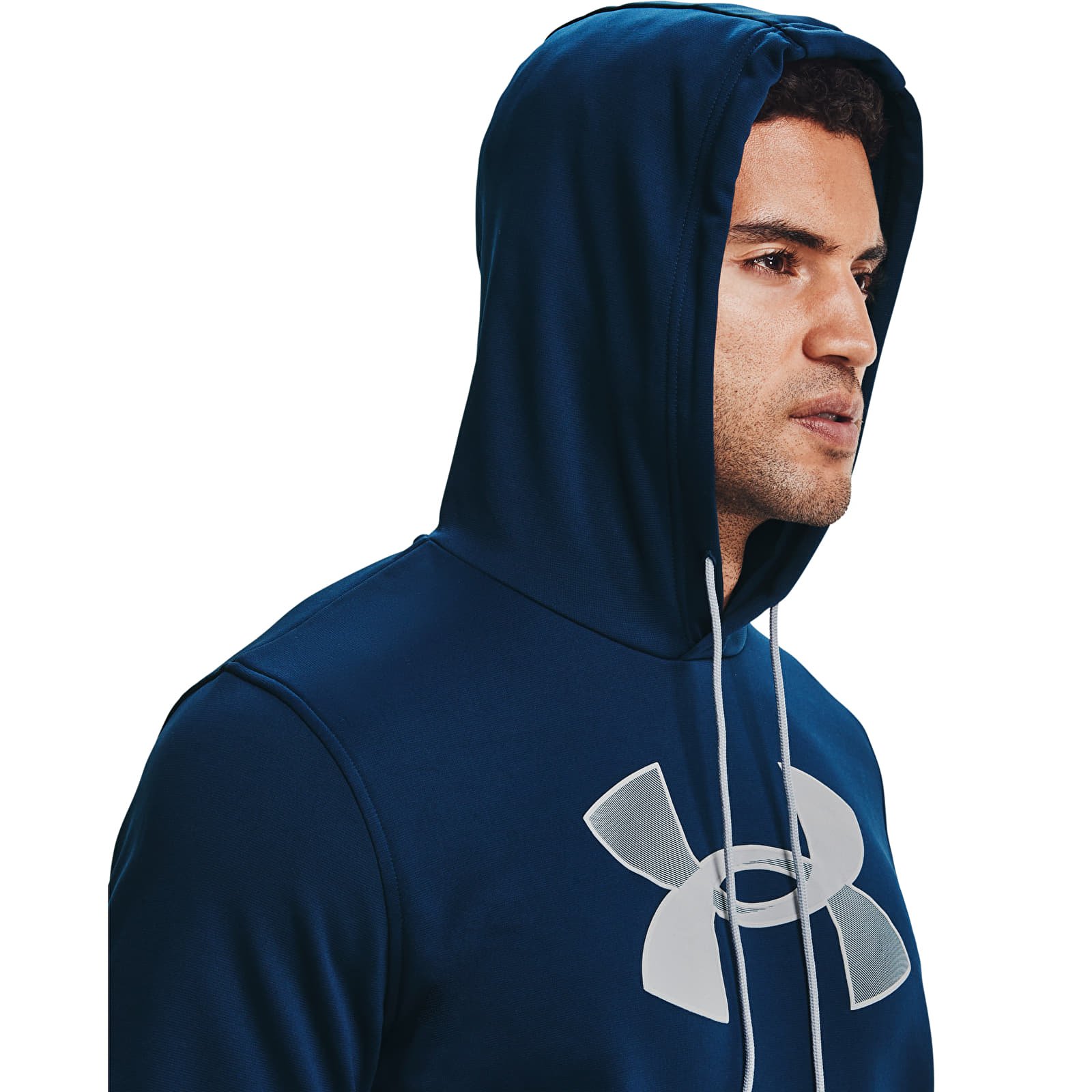 Sudaderas Under Armour Fleece Big Logo Hoodie Navy