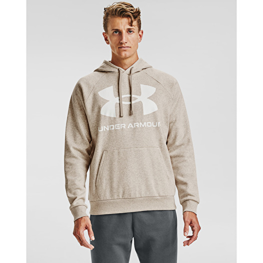 Under Armour Men's and Big Men's UA Rival Fleece Big Logo Hoodie