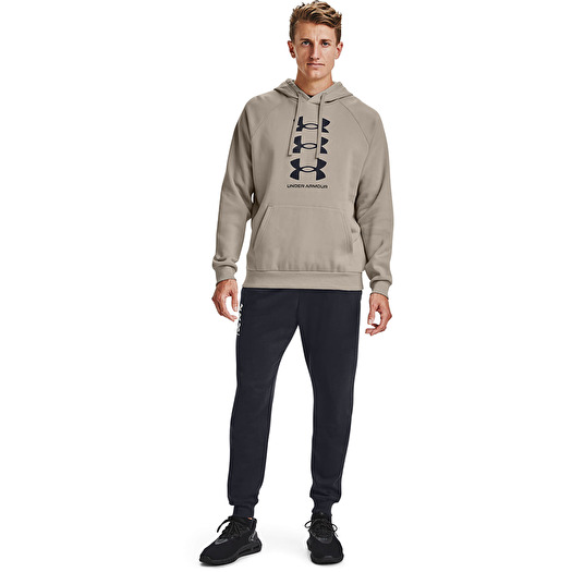Hoodies and sweatshirts Under Armour Rival Fleece Multilogo Hoodie Brown Footshop