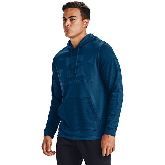 Mikiny Under Armour Sportstyle Terry Ko Hoodie Blue Footshop