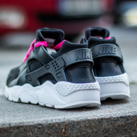 Black and pink huaraches womens hotsell