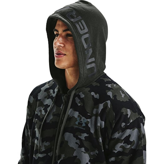 Sweatjacken und Sweatshirts Under Armour Rival Fleece Camo Fz Green Footshop