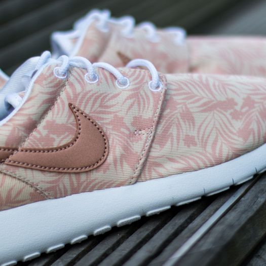 Chaussures et baskets femme Nike Roshe One Print GS Pearl White
