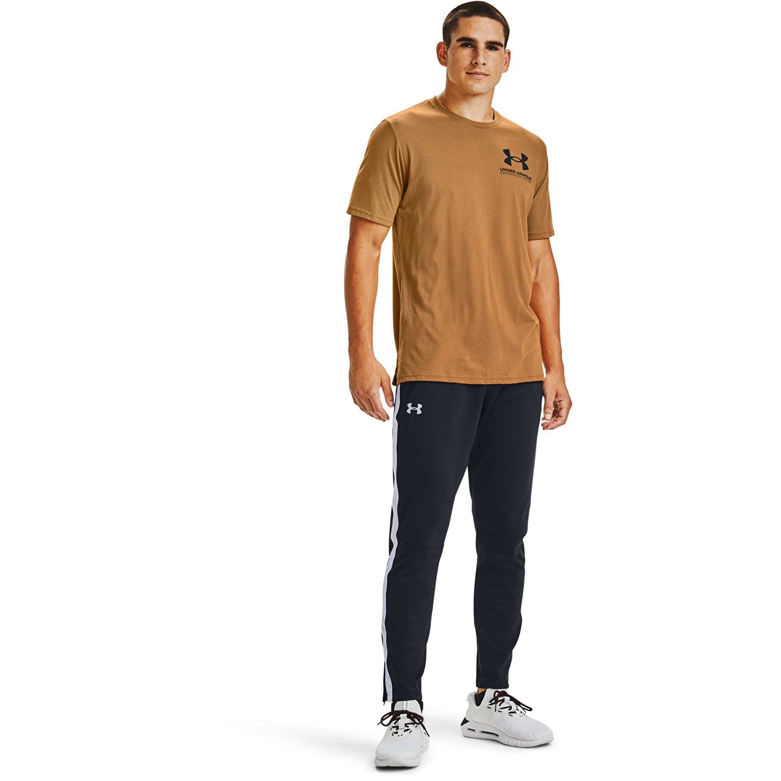 Pólók Under Armour Performance Big Logo Ss Yellow