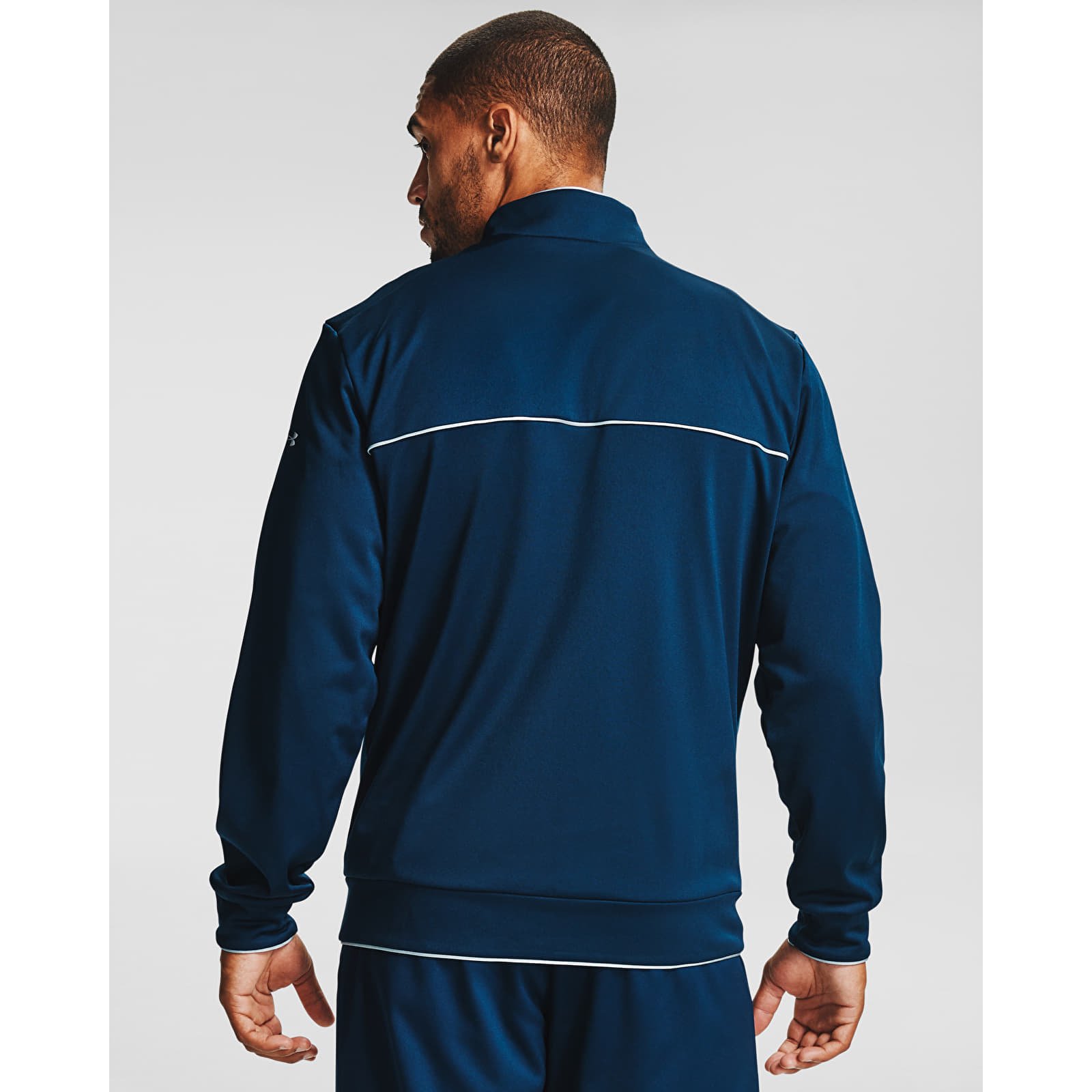 Jackets Under Armour Project Rock Knit Track Jacket Navy