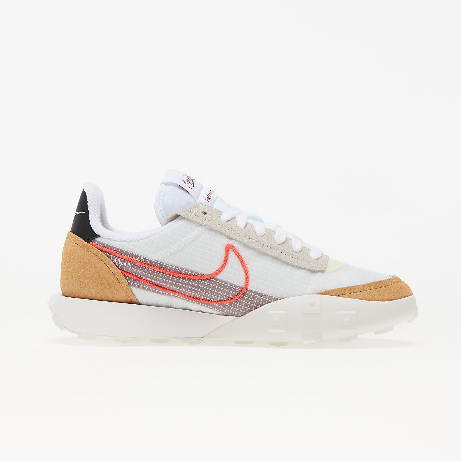 Zapatillas mujer Nike Waffle Racer 2X White/ Bright Crimson-Team Red