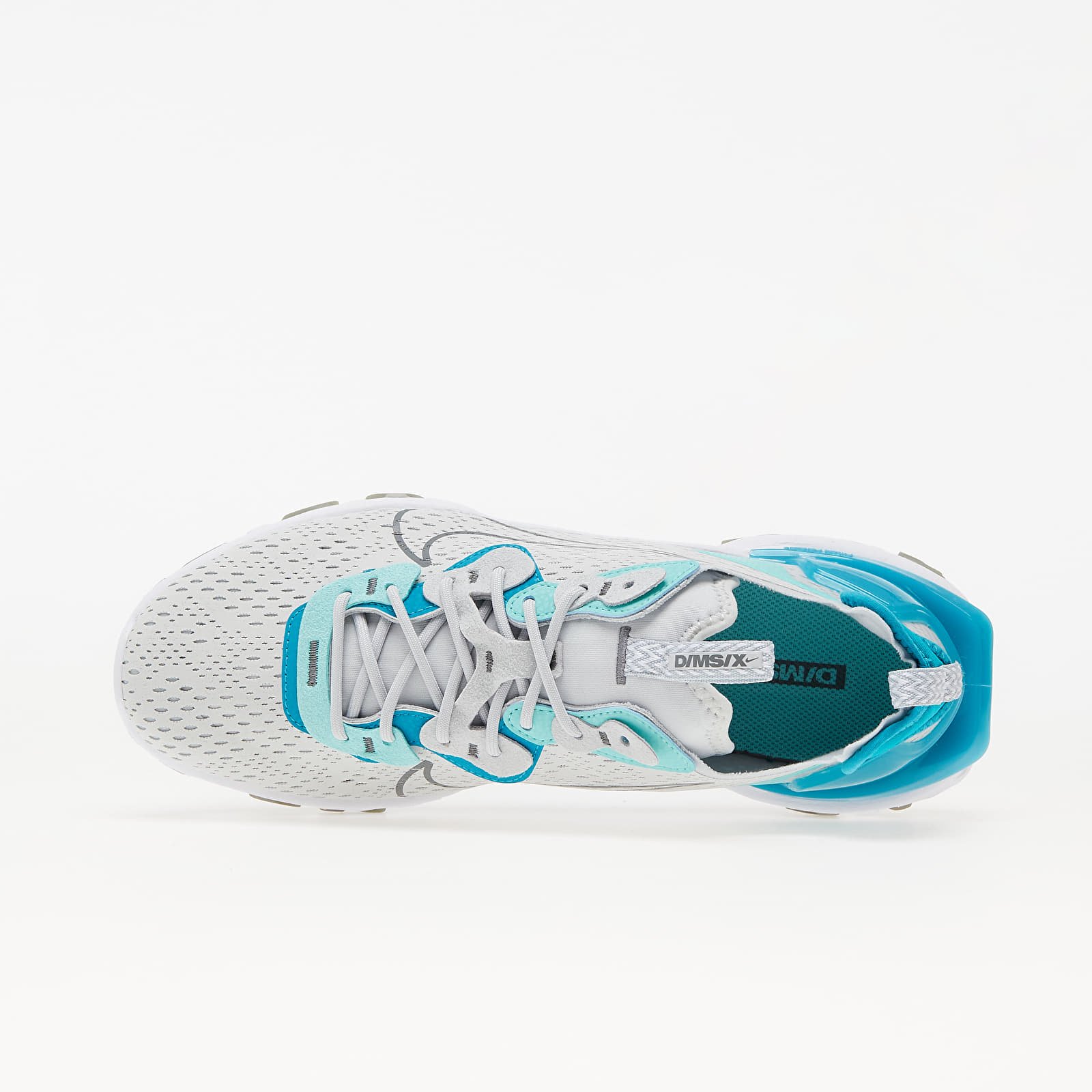 Herresko Nike React Vision Pure Platinum/ Smoke Grey-Aquamarine