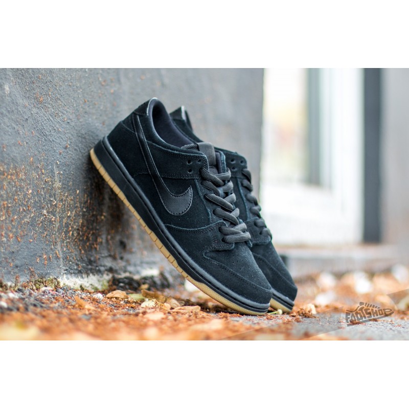 Nike Dunk Low Pro Iw Black/ Black- Gum Light Brown | Footshop