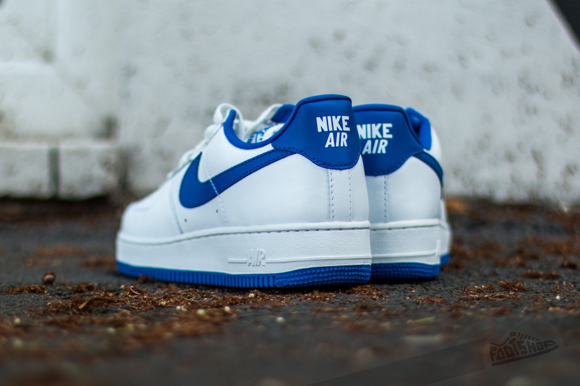 Férfi cipők Nike Air Force 1 Low Retro Summit White/ Game Royal