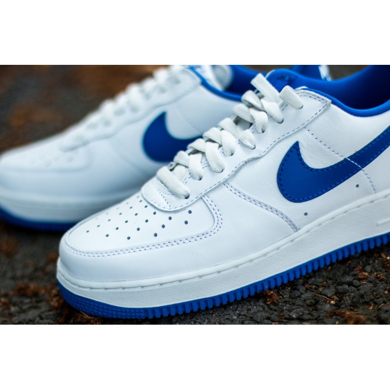 Nike Air Force 1 Low Retro Summit White&frasl; Game Royal | Footshop