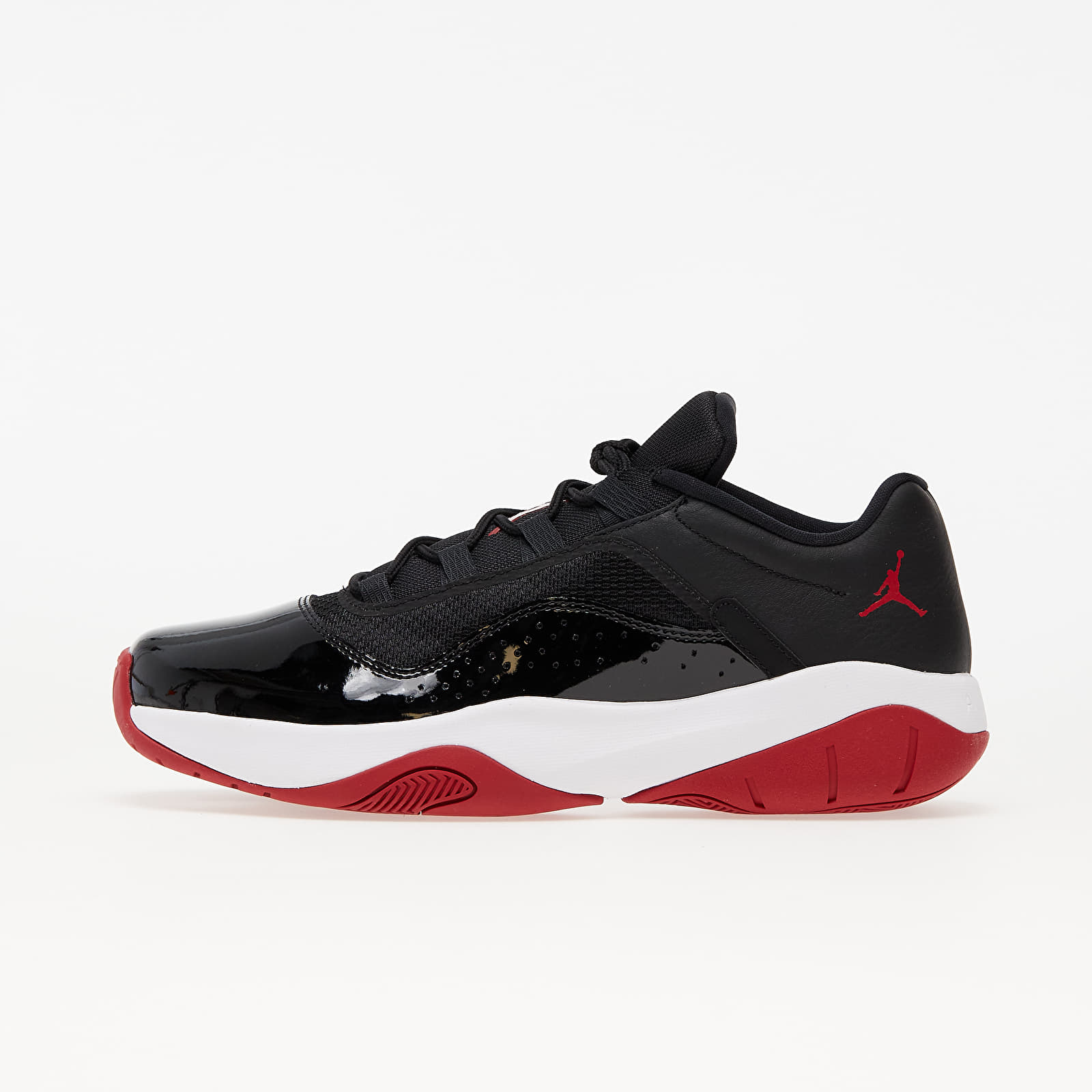 Retro 11 low black and red new arrivals