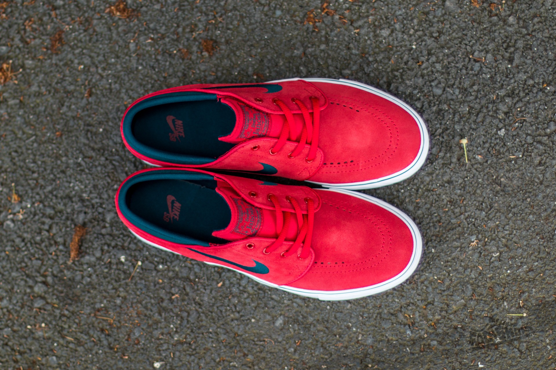 Dámské tenisky a boty Nike Stefan Janoski (GS) University Red/ Midnight Turquoise-White Gum Light