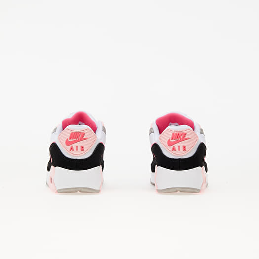 white and hot pink air max