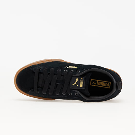 Puma black team clearance gold