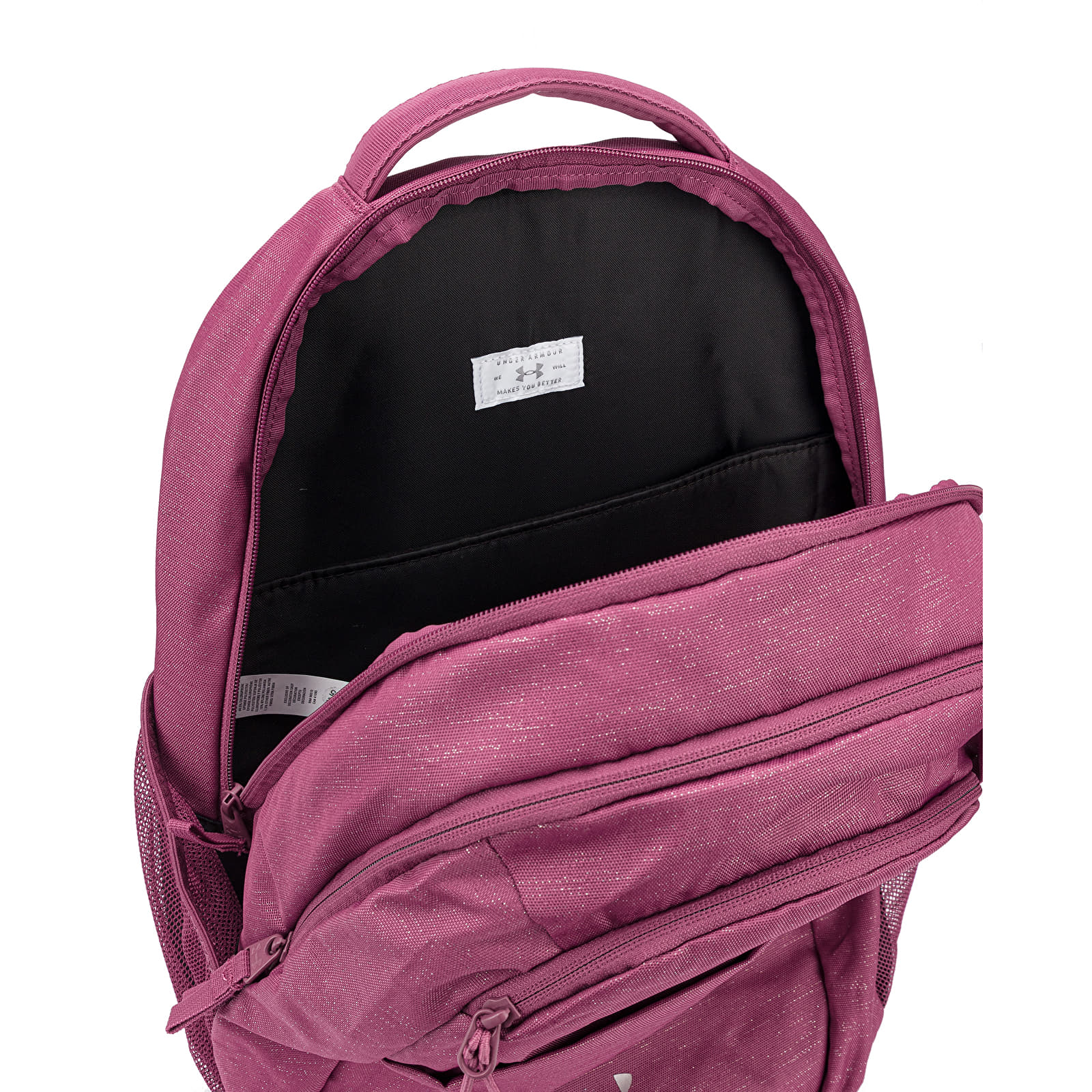 Batohy Under Armour Hustle Signature Backpack Pink