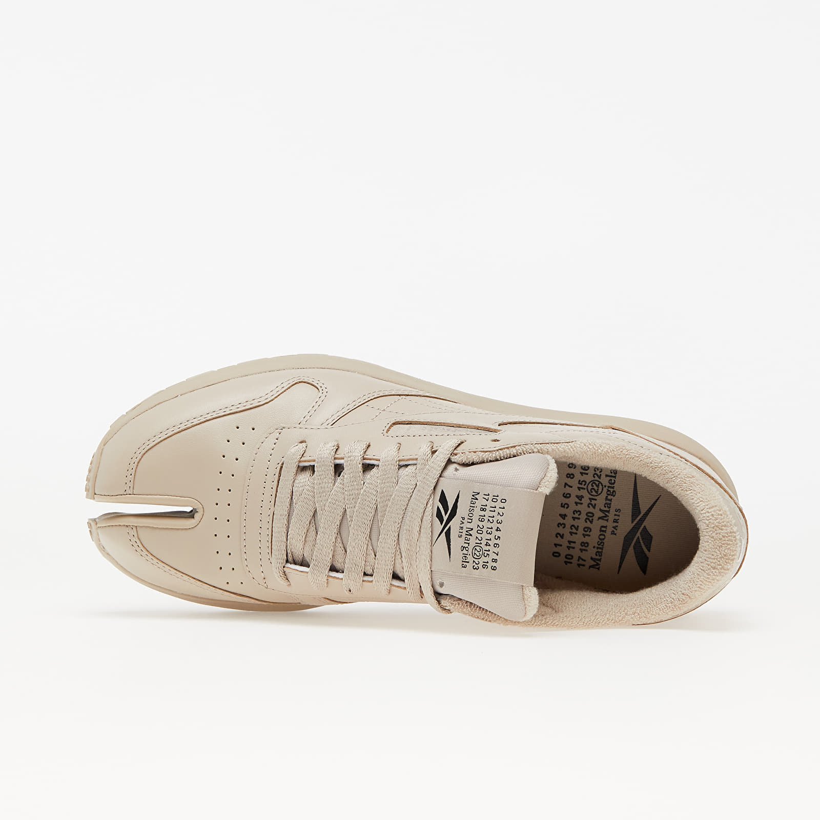 Încălțăminte și sneakerși pentru bărbați Reebok x Maison Margiela Project 0 CL Beige/ White/ Black