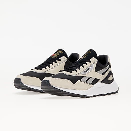 Silver metallic reebok classics deals