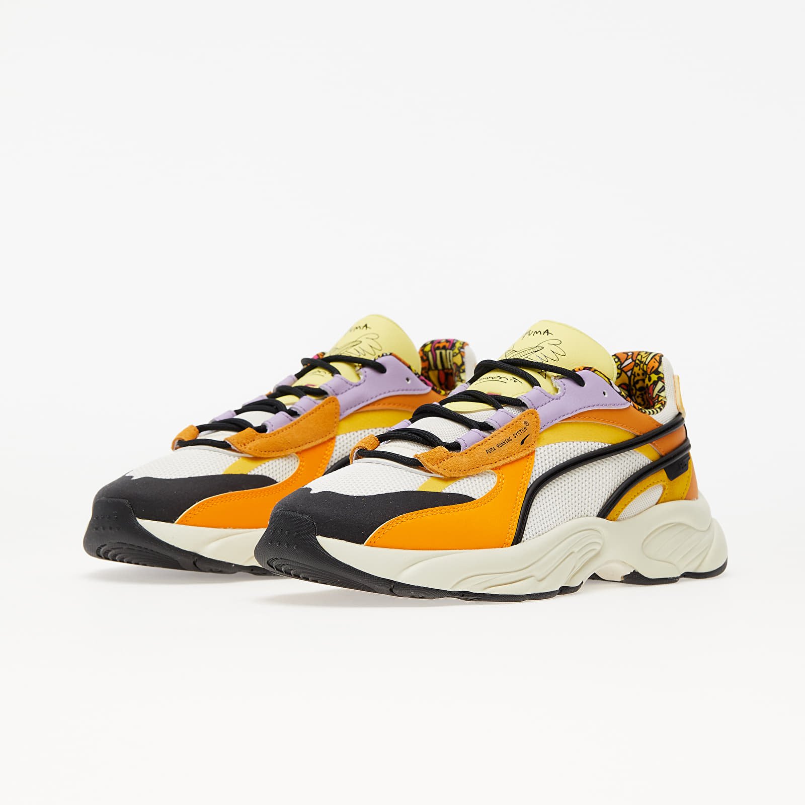 Men's shoes Puma x Romero Britto RS-Connect Whisper White-Puma Black