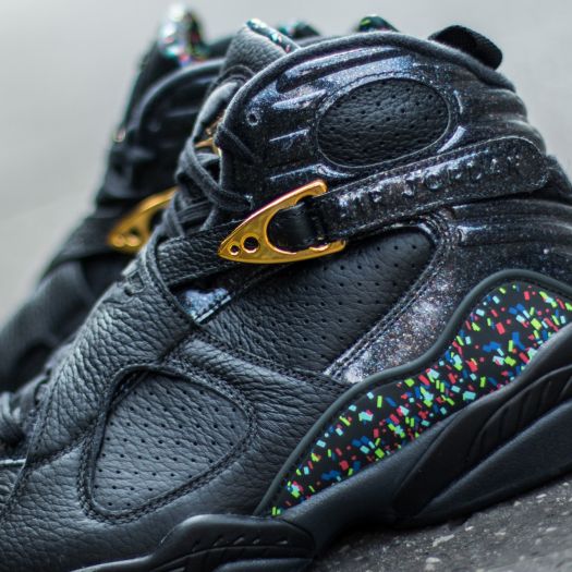 Jordan 8 black and gold deals