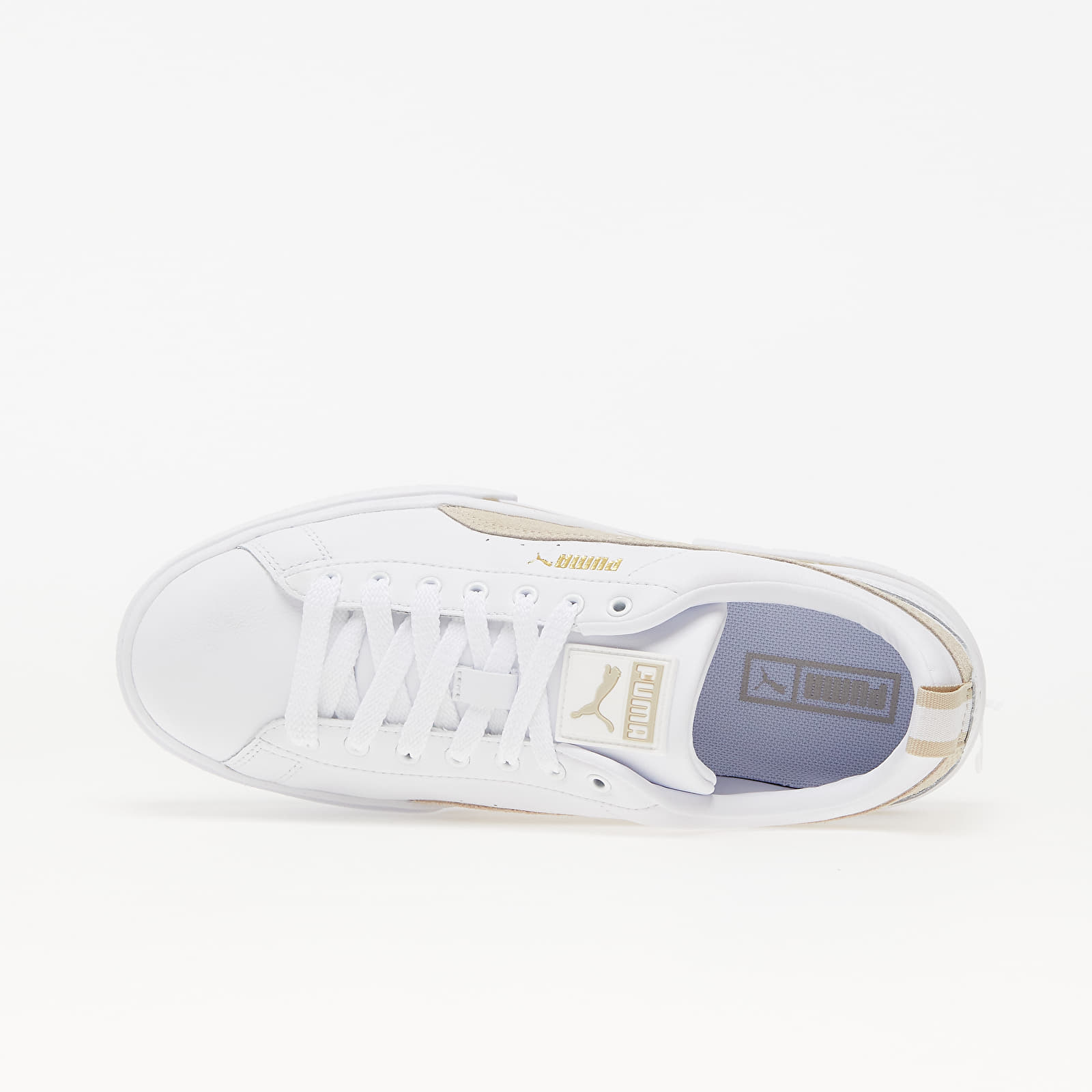 Chaussures et baskets femme Puma Mayze Lth Wn s Puma White-Peyote