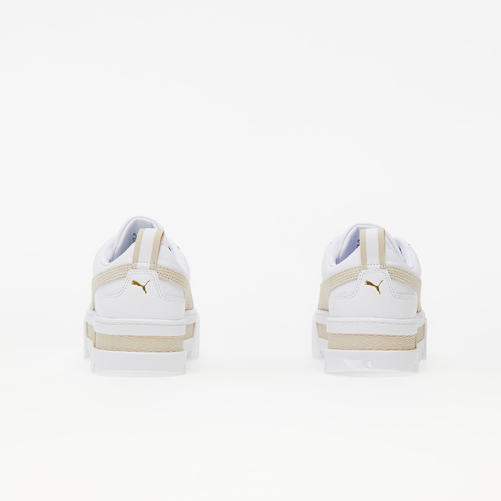 Chaussures et baskets femme Puma Mayze Lth Wn s Puma White-Peyote