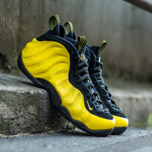Nike foamposite yellow sale