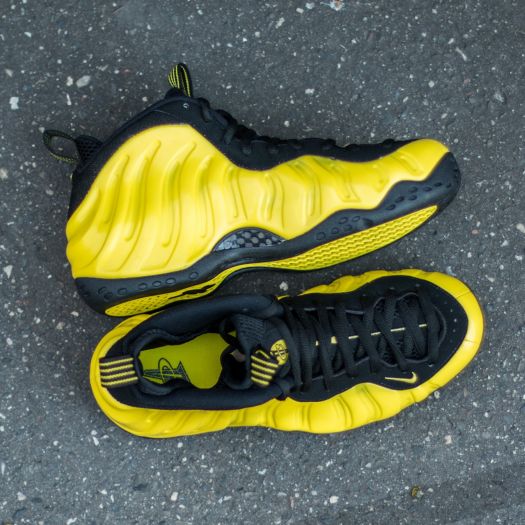 Nike foamposite one homme jaune hot sale