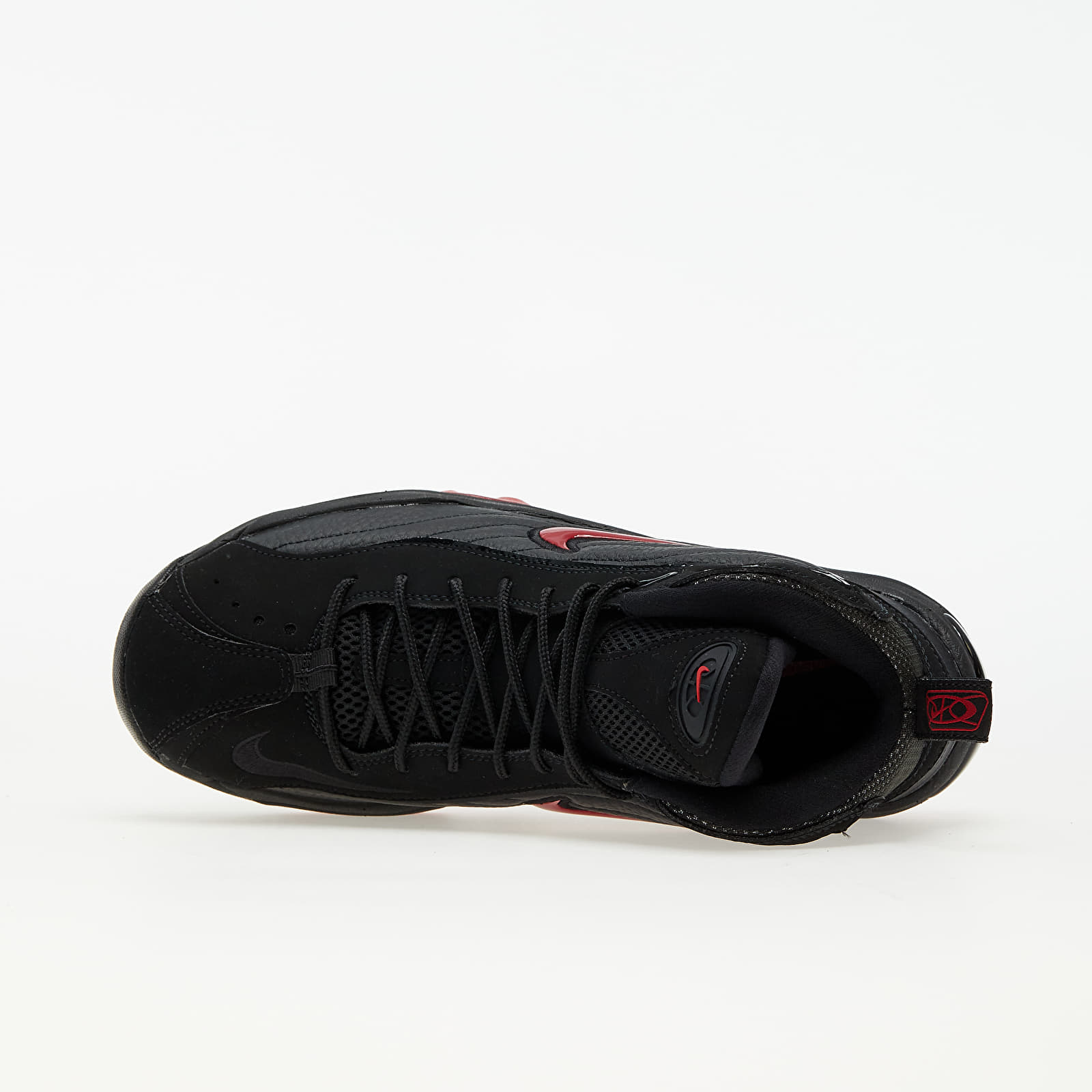 nike air total max uptempo black varsity red