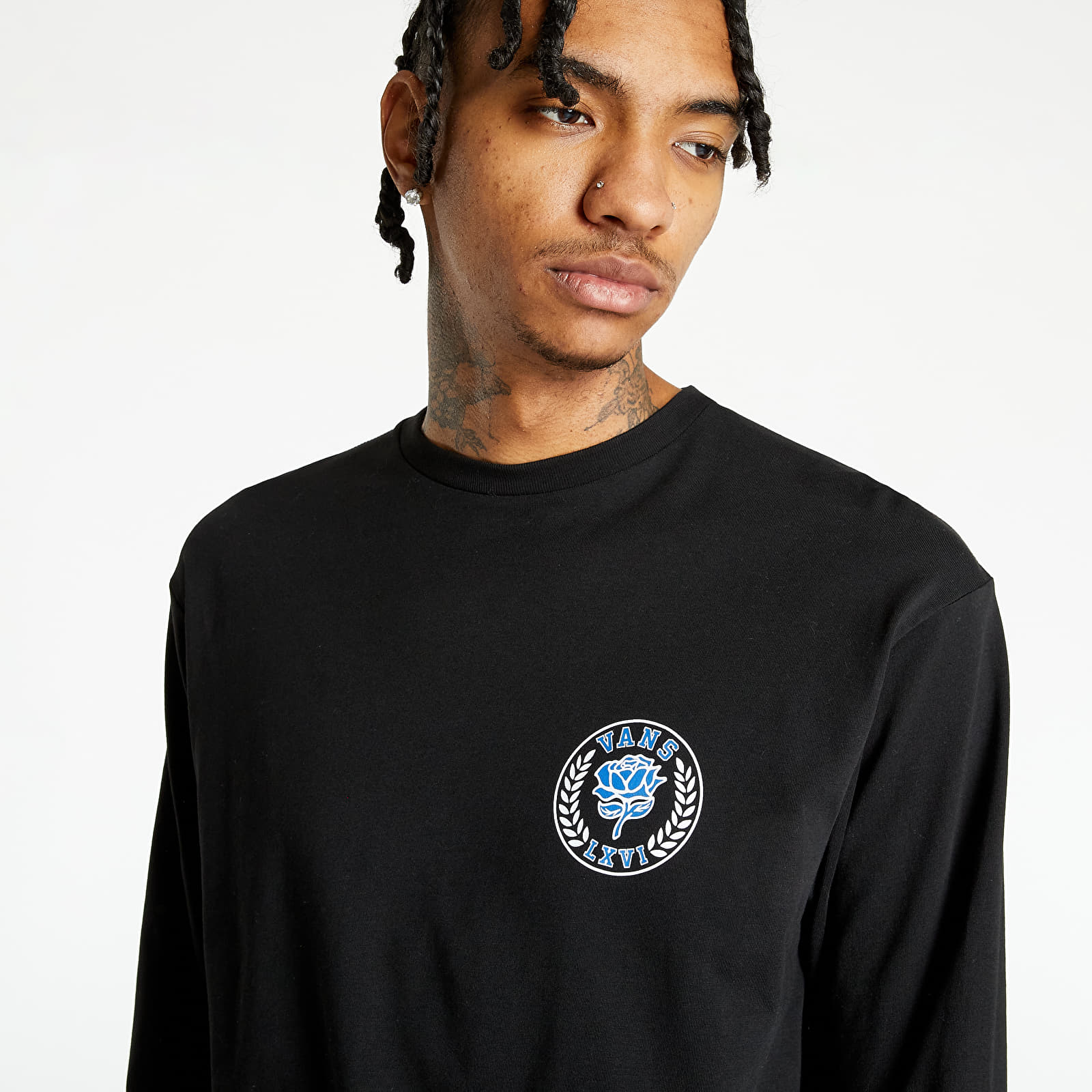 T-shirts Vans 66 Champs Long Sleeve T-Shirt Black