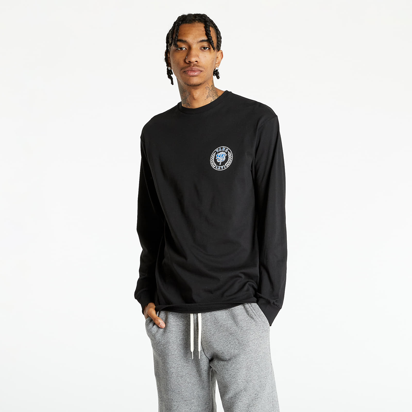 T-shirts Vans 66 Champs Long Sleeve T-Shirt Black