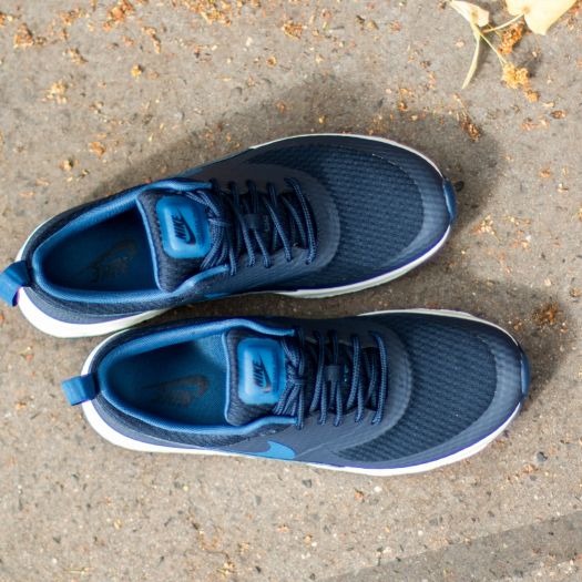Nike air max thea navy blue discount