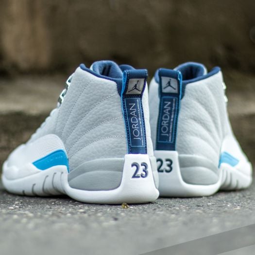 Blue and hot sale white 23 jordans