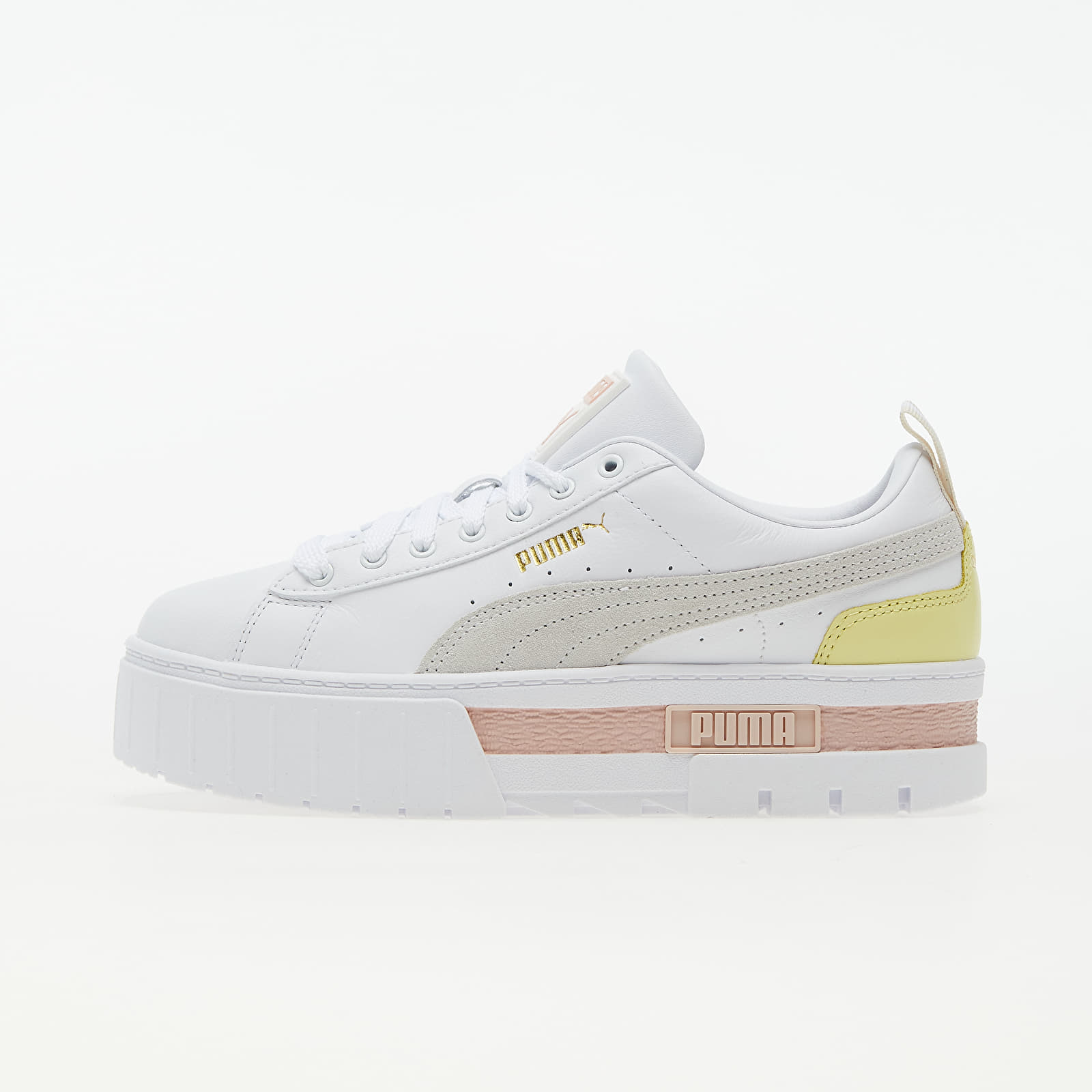 Dámské tenisky a boty Puma Mayze Lth Wn s Puma White-Lotus