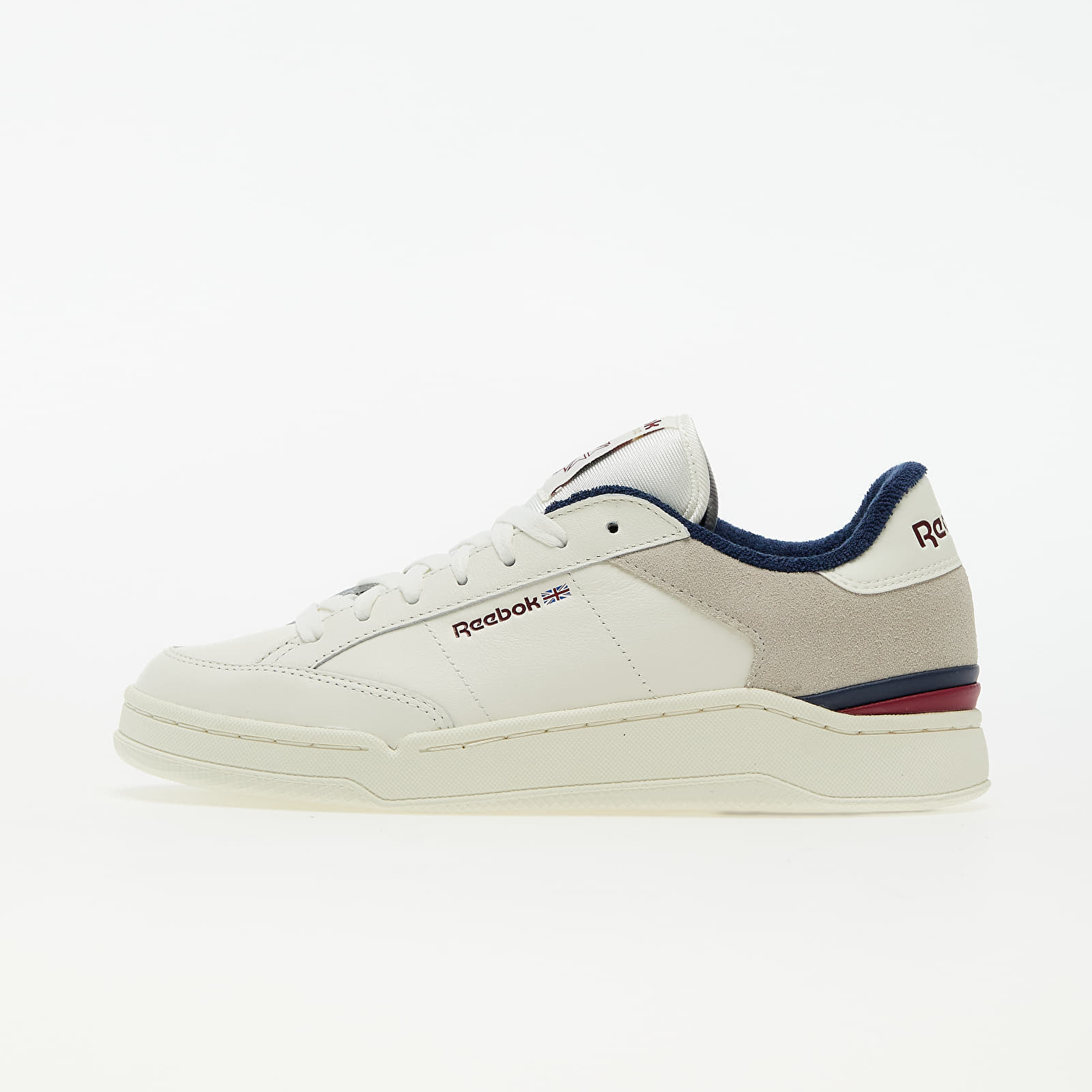 Herren Sneaker und Schuhe Reebok AD Court Chalk/ Clear Burgundy/ Vector Navy
